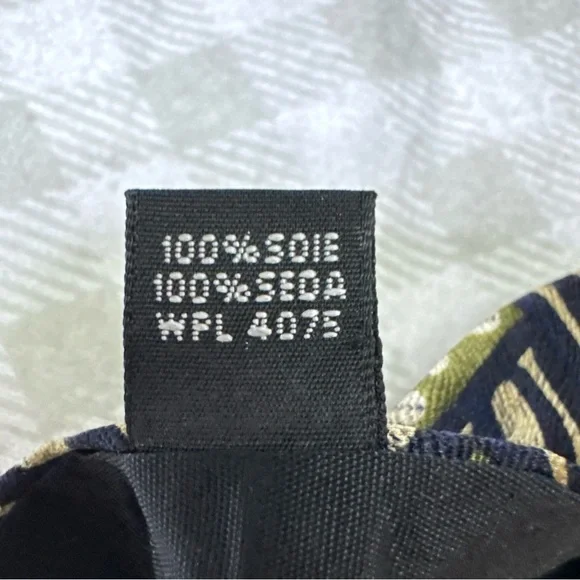 Vintage ESPN by Wemco New Orleans Sports Baseball  Ballgame Fan Silk Tie - Picture 4 of 6